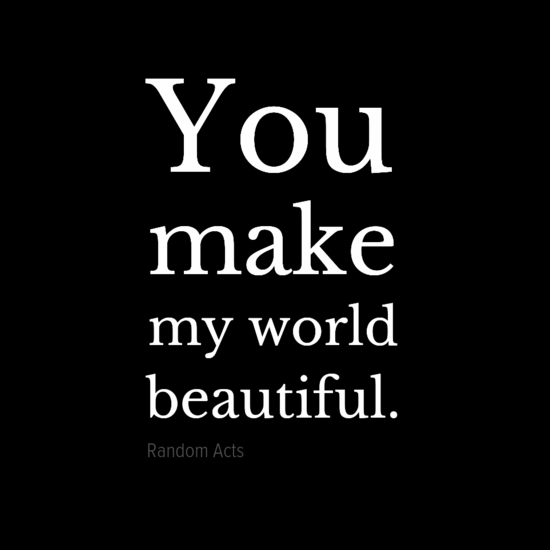 you make beauty